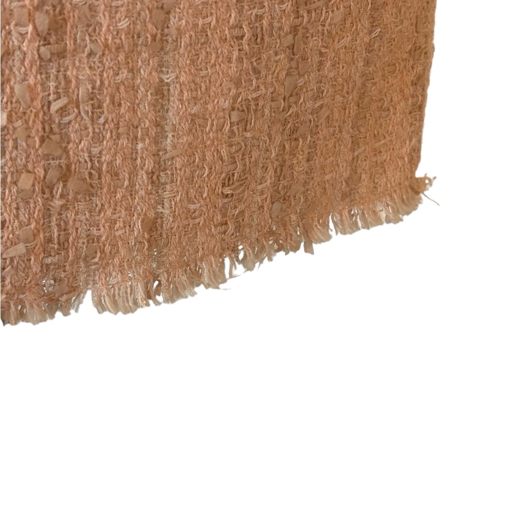 Renato Nucci Pink Tweed Pencil Skirt - Picture 7 of 8